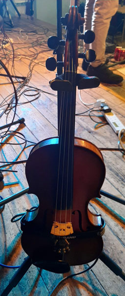 Photo of Elizabeth's fiddle
